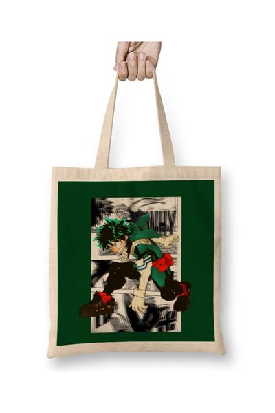 Generic Brand Deku My Hero Academia Tote Bag Long Handle