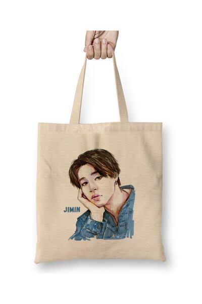 dekado Bts Park Jimin Bts Marker Art Tote Bag Long Handle