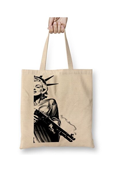 dekado Marilyn Monroe Poder Feminino Tote Bag Long Handle
