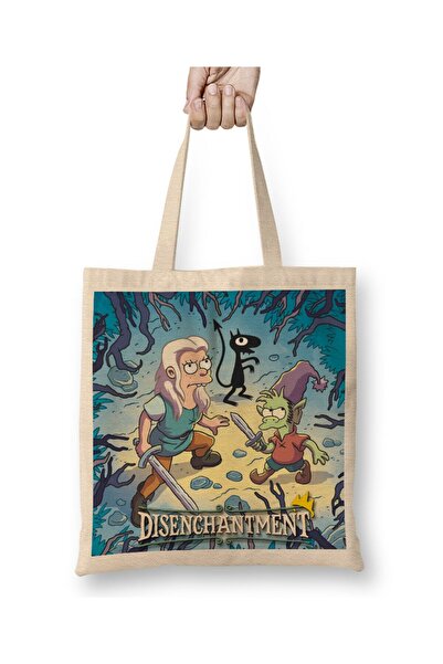dekado Disenchantment 07 حقيبة قماش بمقبض طويل