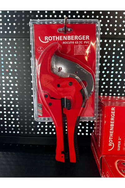 Rothenberger 52000 Rocut 63 Tc Pvc Boru Kesme Makası 63mm