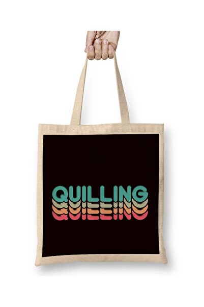 dekado Quilling Hobby Paper Filigree Crafting Art Craftsman Artist Cloth Bag ...