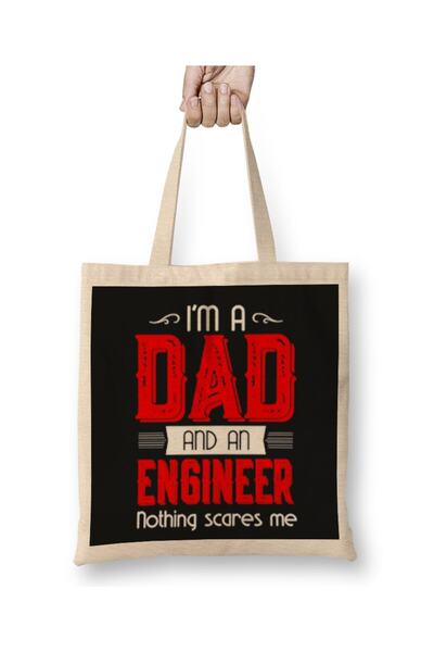 dekado I Am An Engineer 05 Cloth Bag Long Handle