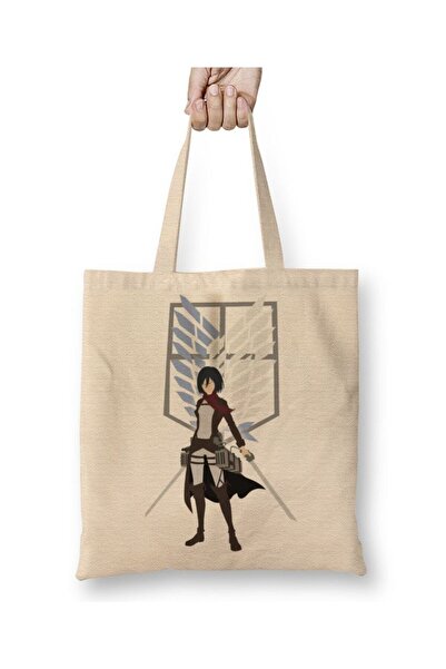 dekado حقيبة حمل من Attack On Titan Mikasa بمقبض طويل