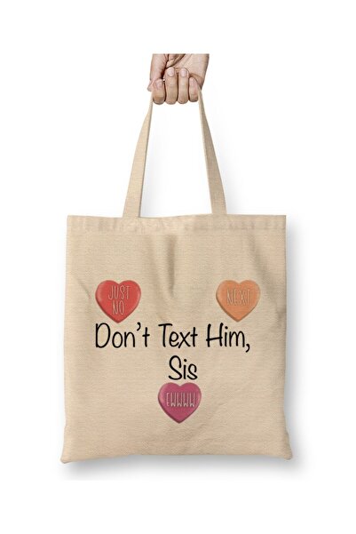 dekado Friendly Reminder Consejo Sagrado Tote Bag Long Handle