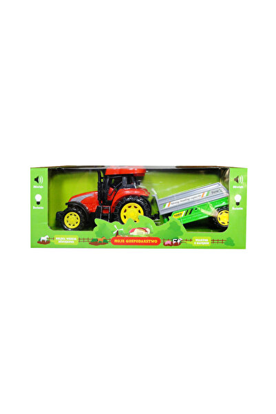 Swede Tractor cu modul de tonare pentru lustruirea mașinilor