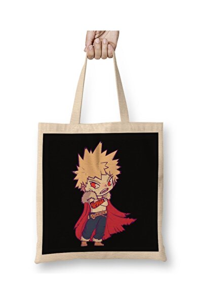 Generic Brand Fantasy Bakugou Tote Bag Long Handle
