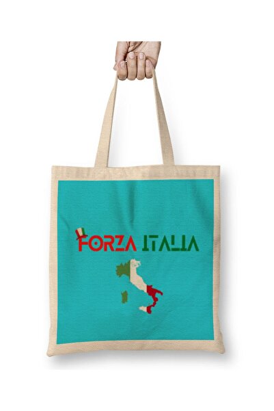 Generic Brand Forza Italia Cloth Bag Long Handle