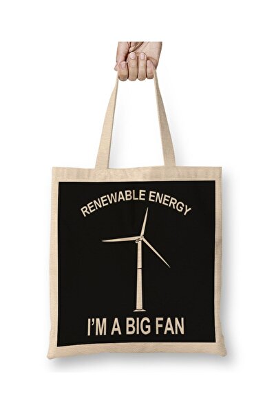 dekado Renewable Energy I'M A Big Fan Tote Bag Long Handle