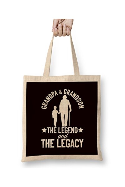 dekado حقيبة حفاضات Grandpa Grandson Granddad Grandfather Day Daddy ذات مقبض ...