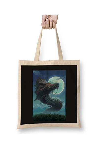 Generic Brand Dragon Bakunawa Cloth Bag Long Handle