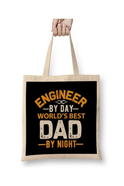 dekado Engineer Dad Engineer And Father Tote Bag Long Handle