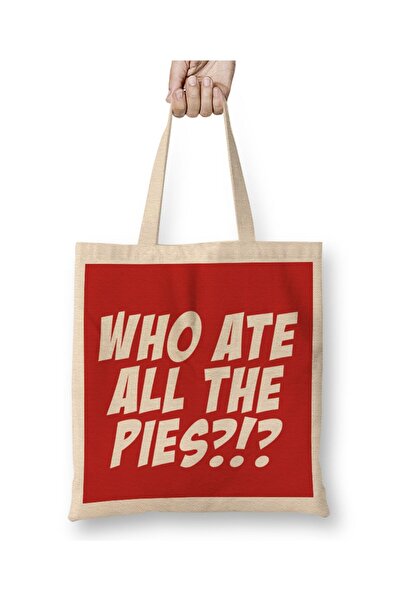 dekado حقيبة كرة القدم بيجيت Who Ate All The Pies ذات مقبض طويل