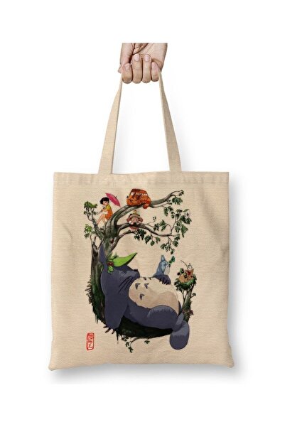 dekado Deus Da Floresta Cloth Bag Long Handle
