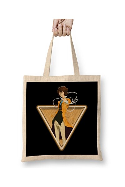 dekado Bungo Stray Dogs Osamu Dazai Tri W Tote Bag Long Handle
