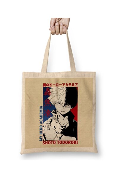 dekado Shoto Todoroki My Hero Academia 03 Cloth Bag Long Handle
