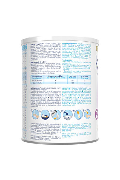 Kabrita 2 Lapte de continuare pe baza de lapte de capra (6-12 luni), 800 g