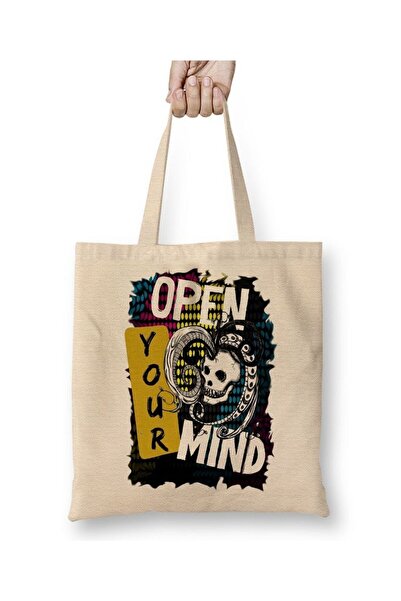dekado Open Your Mind Cloth Bag Long Handle
