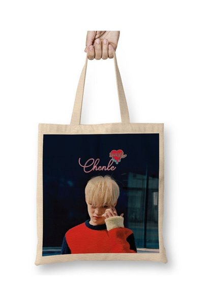 Generic Brand Nct Dream Chenle Dnyl Cloth Bag Long Handle