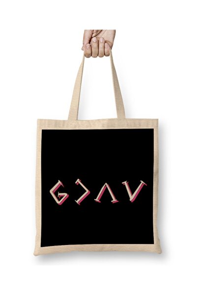 dekado Christian God Is Greater Than Highs And Lows Tote Bag Long Handle