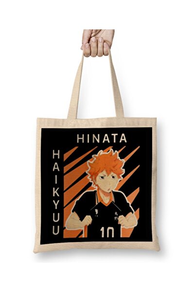 Generic Brand Haikyuu Shoyo Tote Bag Long Handle