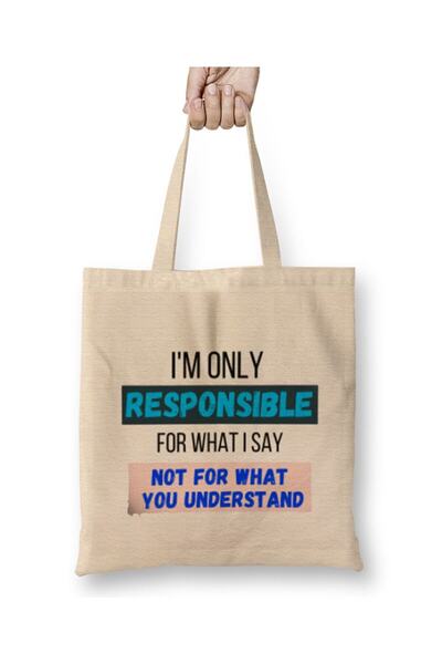 dekado i Love Bush Not The President Cloth Bag Long Handle