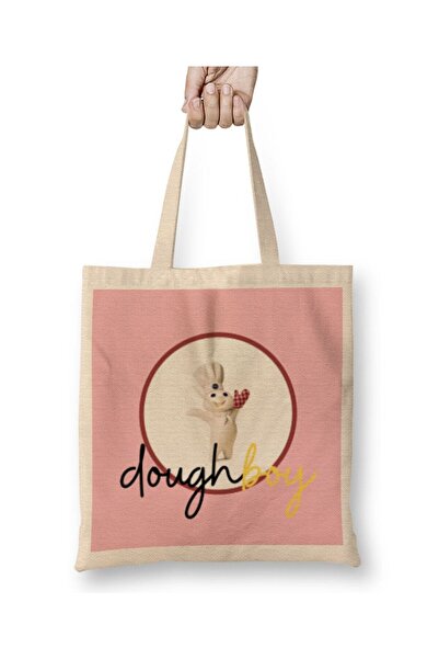 dekado Funny Chef Cook Doughboy Cloth Bag with Long Handle