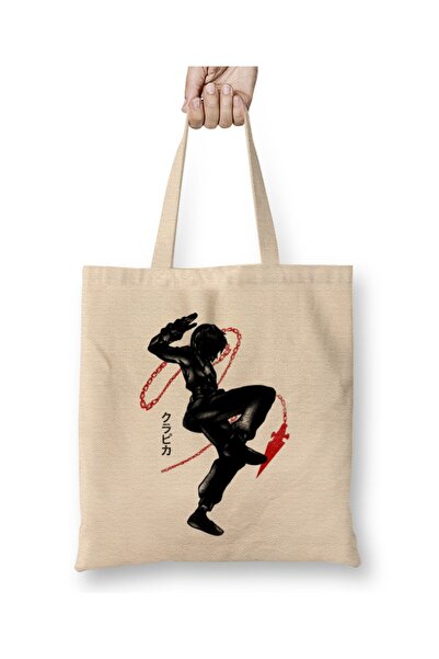 dekado Crimson Clan Tote Bag Long Handle