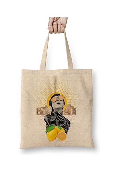 dekado Limone Day Cloth Bag Long Handle