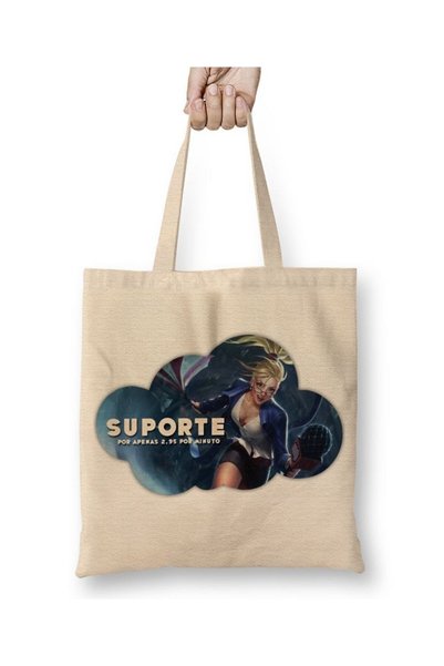 dekado Janna Suporte Lol Cloth Bag Long Handle