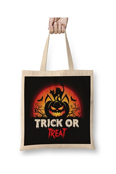 dekado Trick Or Treat 04 Cloth Bag Long Handle