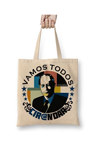 dekado Cirania Cirandar Poparte Cloth Bag Long Handle