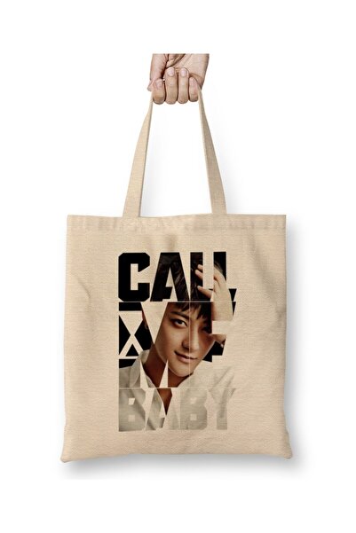 dekado حقيبة حفاضات بطباعة Call Me Baby من Exo Tao بمقبض طويل
