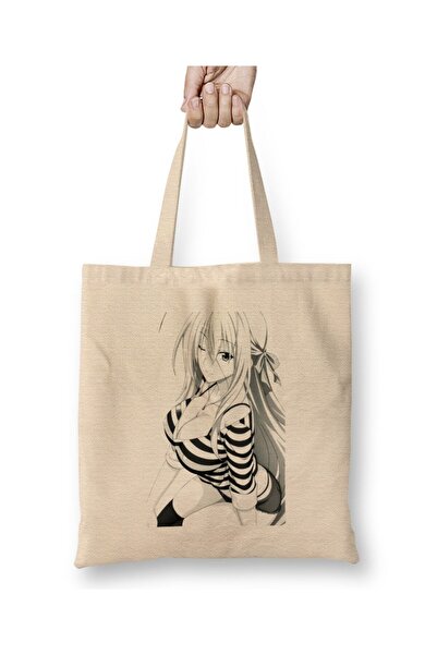 dekado Ecchi Anime Highschool Rossweisse Tote Bag Long Handle
