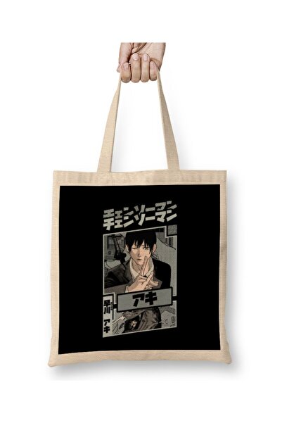 dekado Aki Hayakawa Chainsaw Man Tote Bag Long Handle
