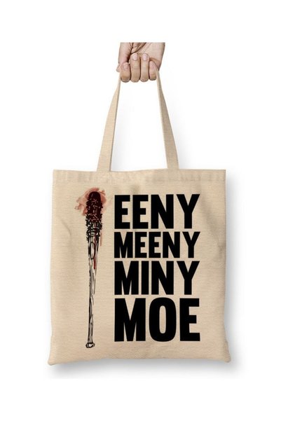 dekado Eeeny Meeny Miny Moe Tote Bag Long Handle