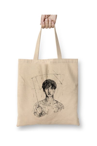Generic Brand Bts Jimin Rain Tote Bag Long Handle