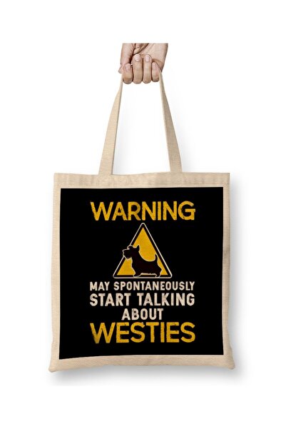 dekado حقيبة حمل من Westies West Highland Terrier Dog Breed Owner Puppy Lover...