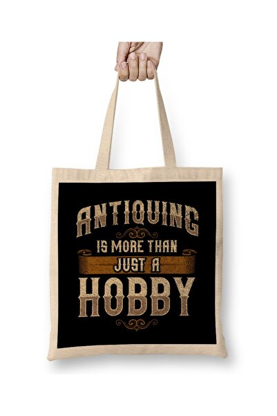 dekado Cute Antiquing Is More Than Just a Hobby Tote Bag Long Handle