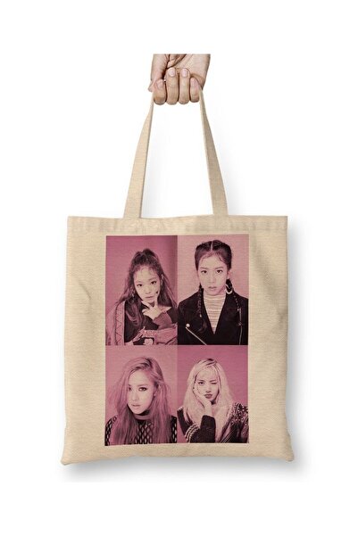 dekado Blackpink Blackpink 01 Cloth Bag Long Handle