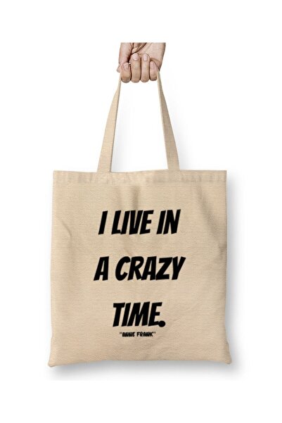 Generic Brand Anne Frank Quotes Gift - Vintage Retro Rainbow Style Tote Bag L...