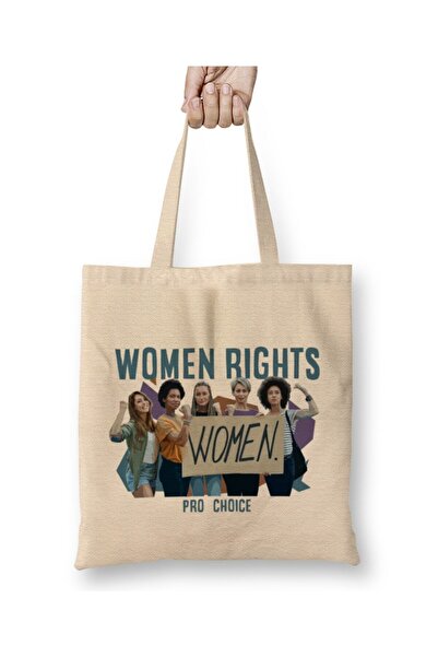 Generic Brand حقيبة حمل ذات مقبض طويل من Womens Rights Pro Choice