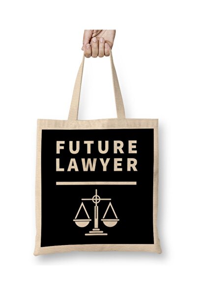 Generic Brand Funny Lawyer Gift Law School Graduation New Attorney Tote Bag L...
