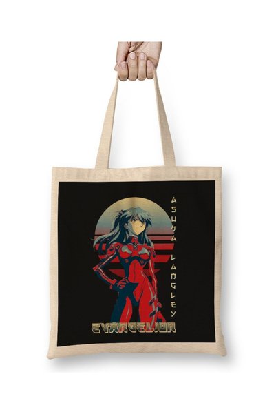 Generic Brand Asuka Langley Sohryu Evangelion 03 Tote Bag Long Handle