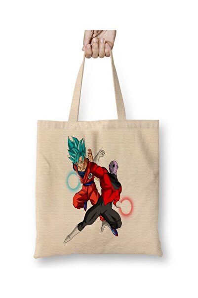 dekado Goku And Jiren Cloth Bag Long Handle