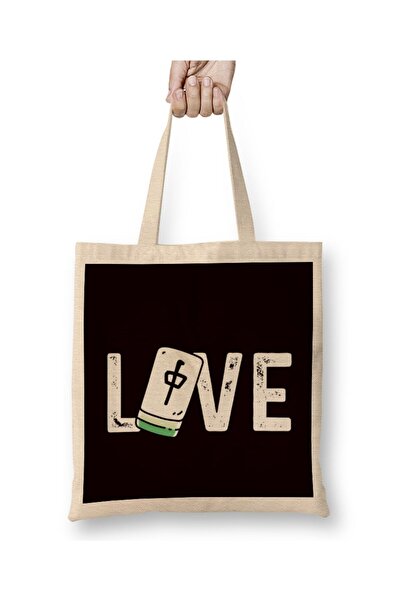dekado Love Mahjong Player Chinese Board Game Mah-Jongg Solitaire Cloth Bag L...