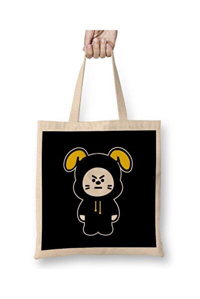 dekado حقيبة قماش Bts Bt21 At21 012 بمقبض طويل