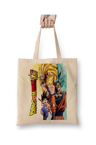 dekado Goku Blue Cloth Bag Long Handle