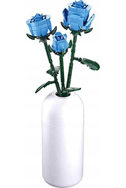 Other *SLUBAN BLOCKS FLOWERS blue, 238 pcs.