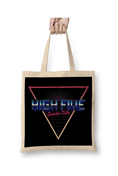 dekado حقيبة يد Ready Player One High Five Gunter Elite ذات مقبض طويل